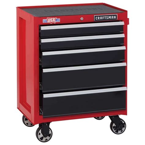 craftsman drawer steel rolling tool cabinet|craftsman 5 drawer tool chest.